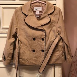Light beige coat from Janie and jack collection.